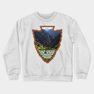 Black Canyon of the Gunnison National Park arrowhead Crewneck Sweatshirt